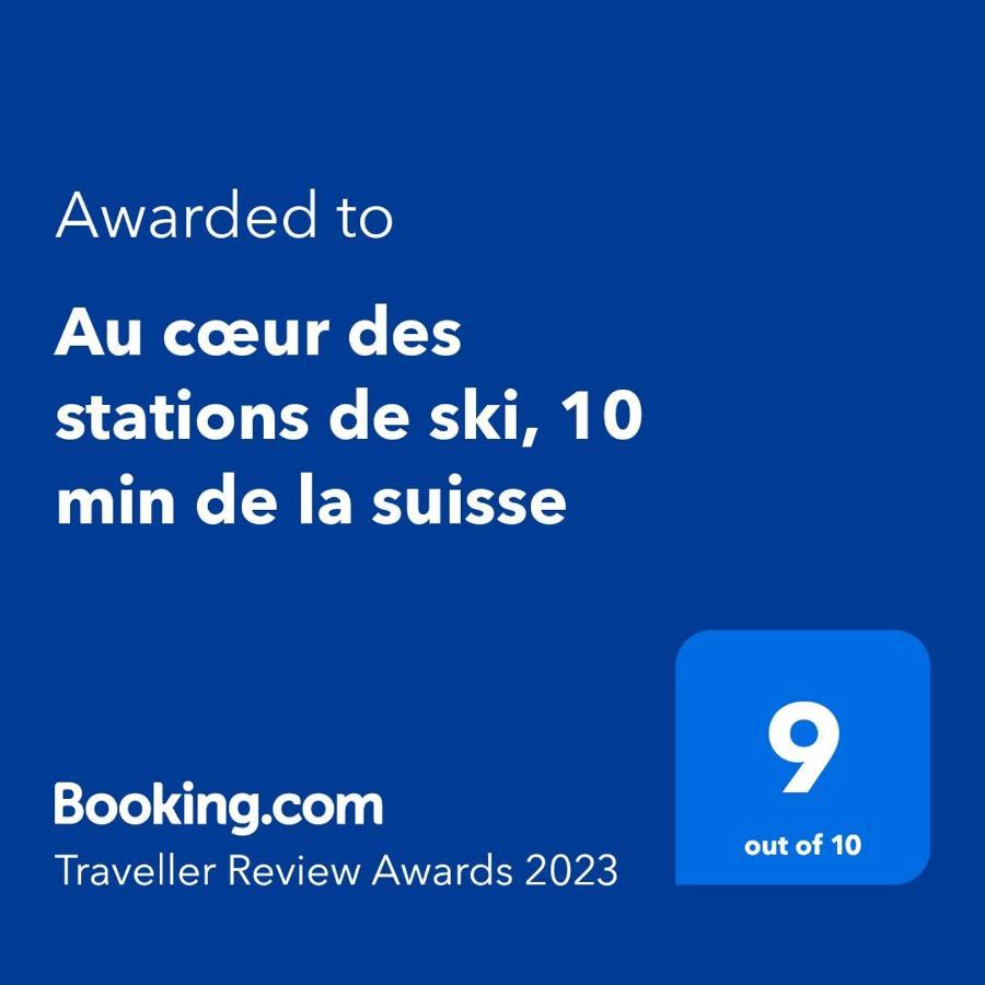 Au Coeur Des Stations De Ski, 10 Min De La Suisse Damprichard Buitenkant foto